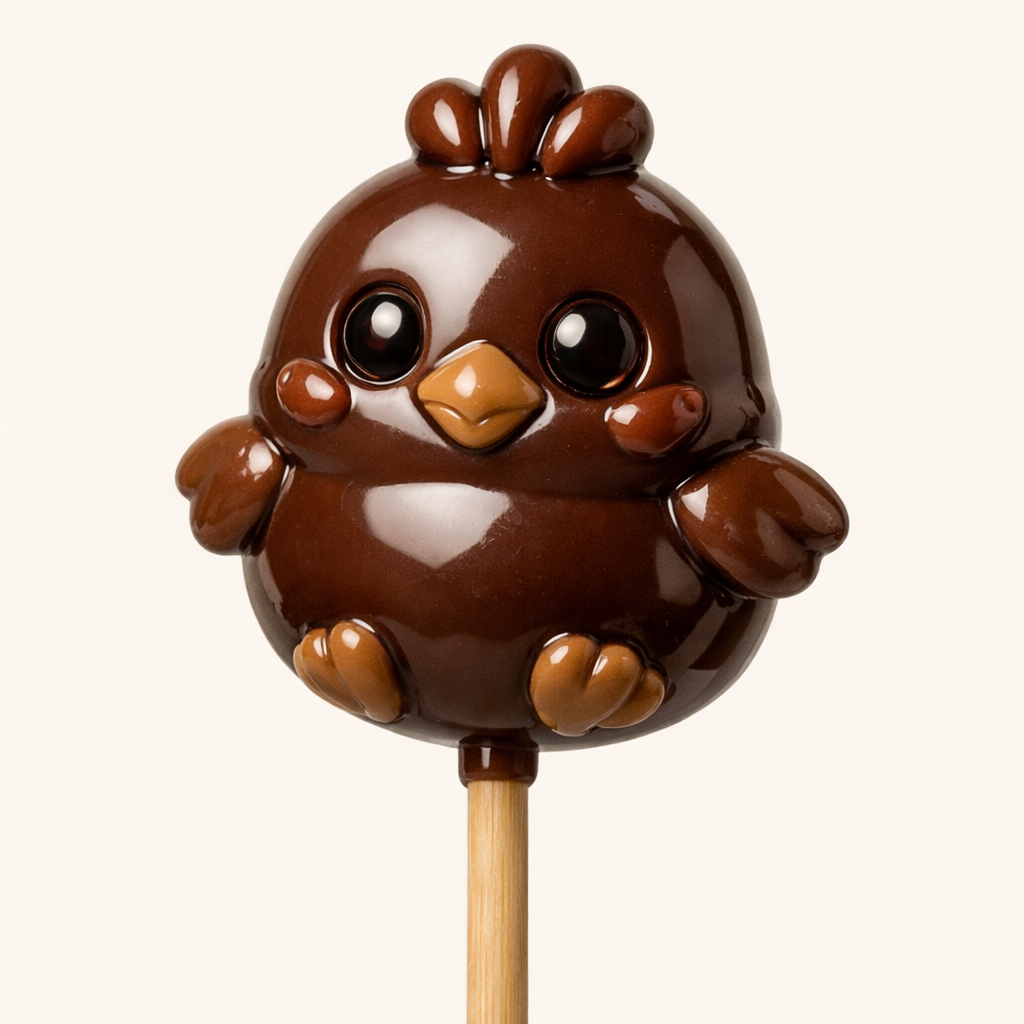 Chocolate Dream ChickPop lollipop
