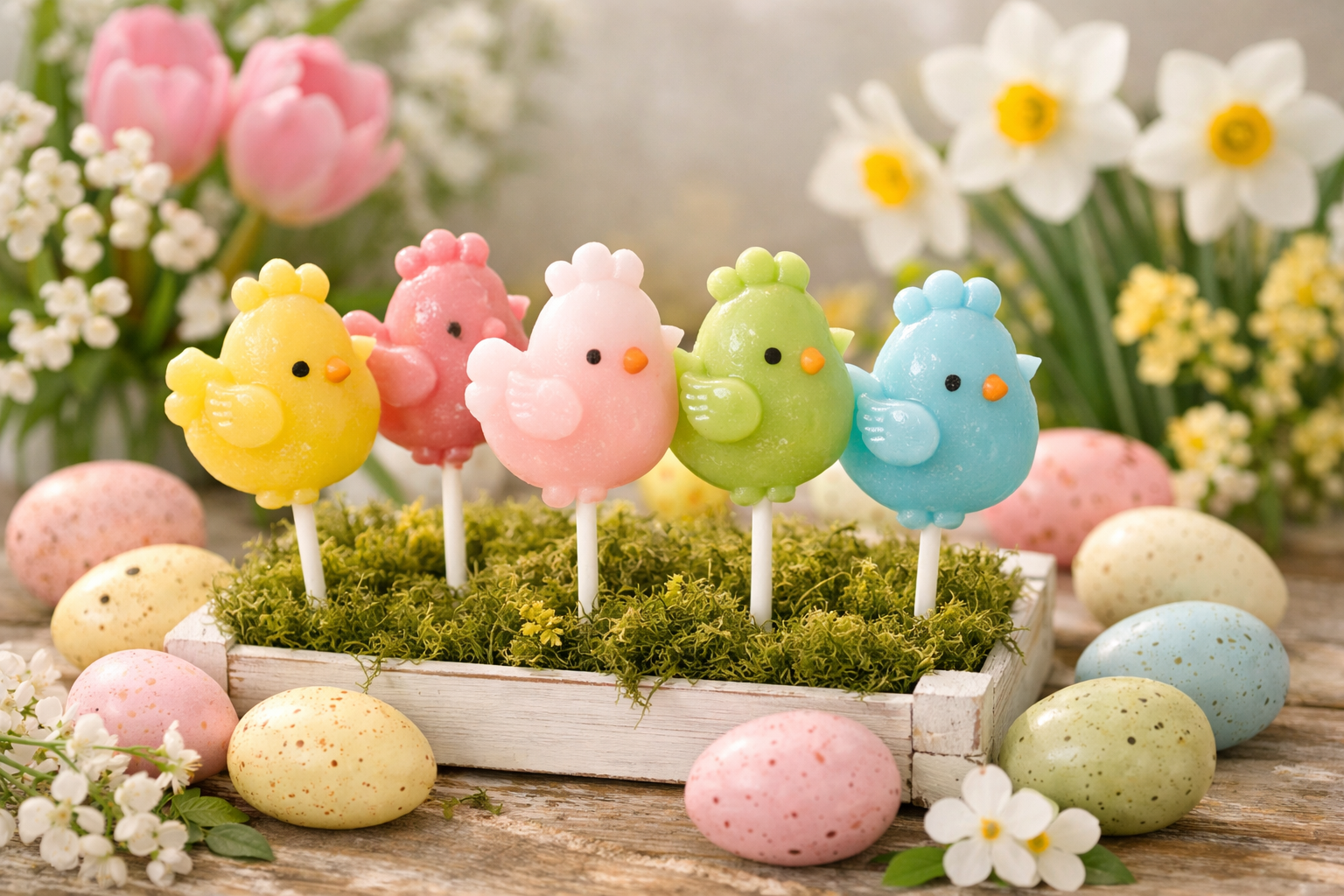 Special Easter ChickPops collection in spring colors